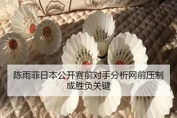 陈雨菲日本公开赛前对手分析网前压制成胜负关键